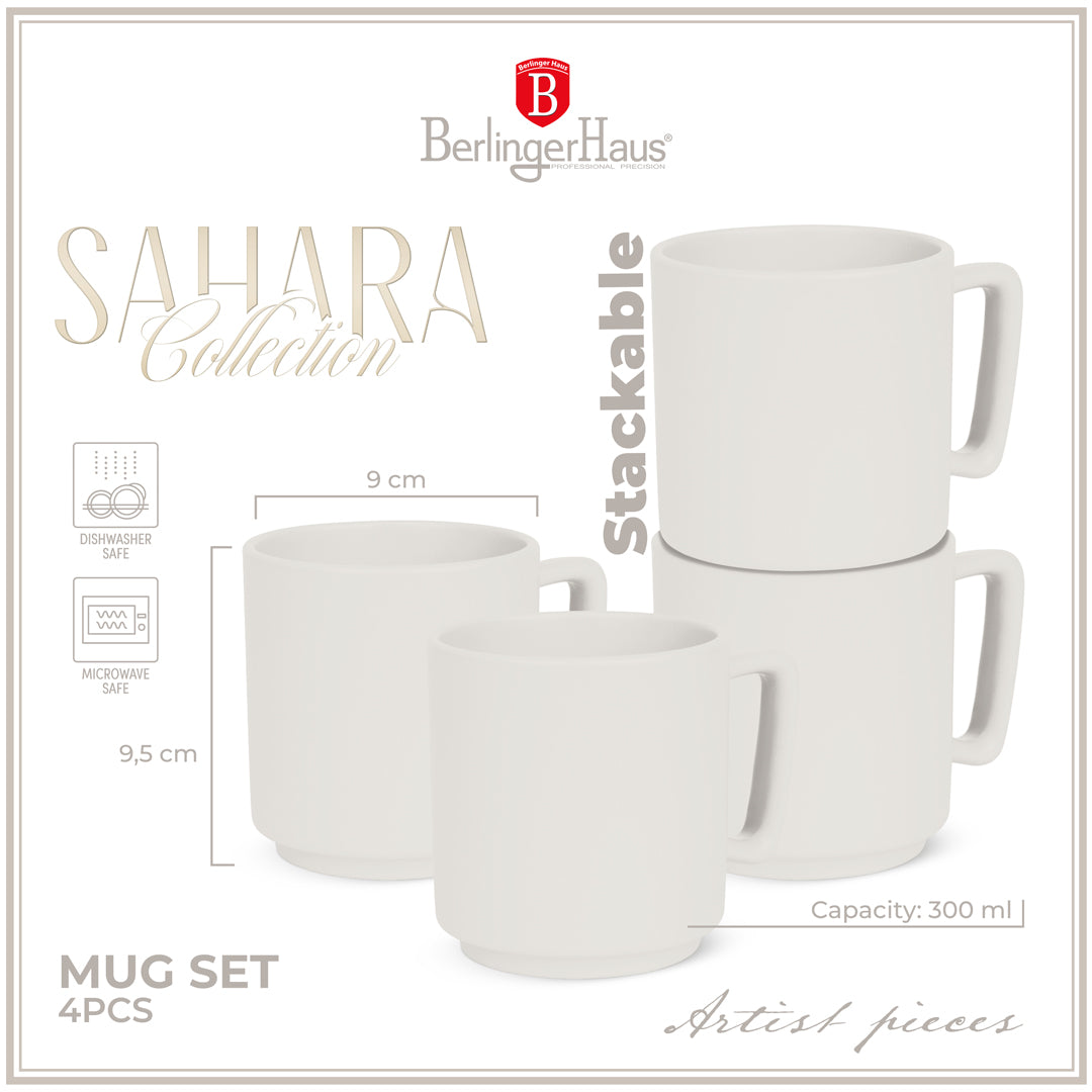 Berlinger Haus Sahara – Set van 4 Mokken