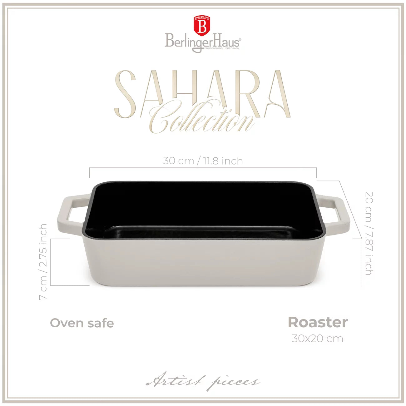 Berlinger Haus Gietijzeren Ovenpan Sahara