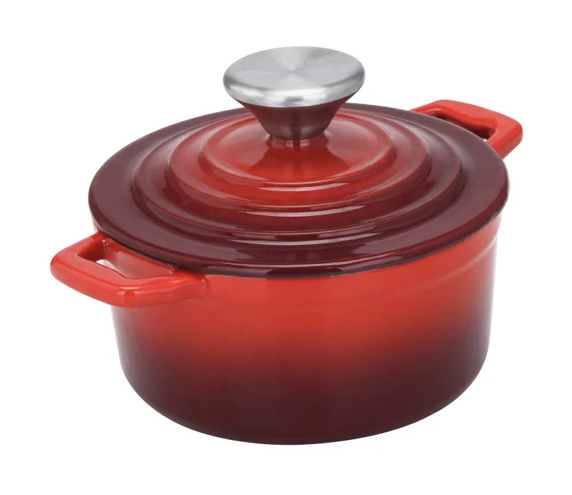 Cs Solingen Gietijzeren Pan Rood - 14 cm