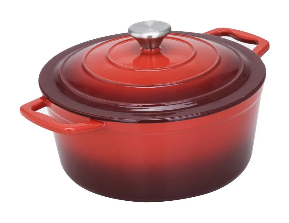 Cs Solingen Xanten Gietijzeren Pan Rood - 26 cm | Gietijzeren Pan
